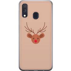 Samsung Galaxy A40 Transparent Mobilskal Ren Julkänsla