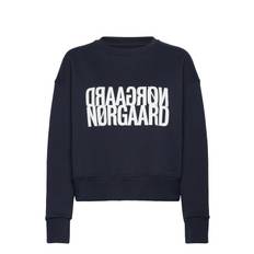 MADS NØRGAARD Organic Sweat Tilvina Sweatshirt Black