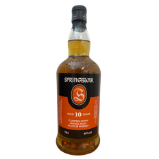 Spingbank 10 Years single malt 46% ABV 70 cl.