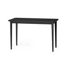 Nordik Skrivbord 120×55 cm Svartbetsad Ek