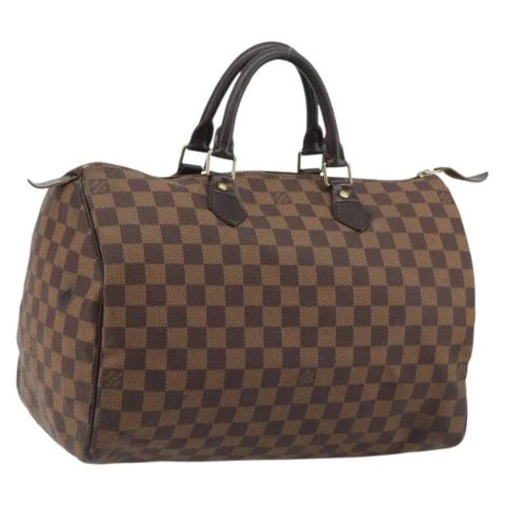 Louis Vuitton Vintage Pre-owned Hand Bag - Vintage - Dame - Brun - ONE SIZE - Læder