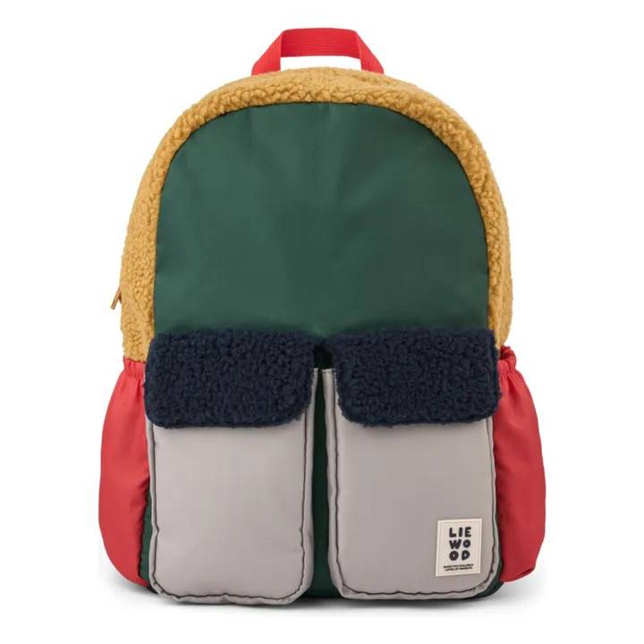 Sac à Dos Façon Sherpa Marlowe Fibres Recyclées | Vert