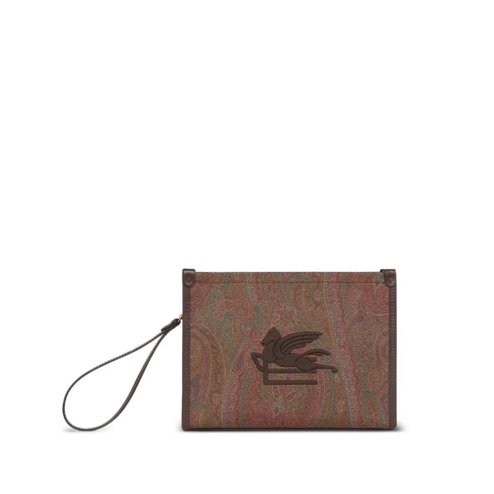 Etro Clutches - Tasker - Dame - Brun - ONE SIZE - Bomuld
