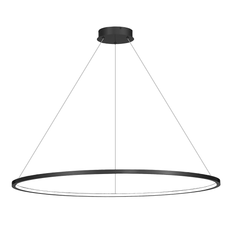 Saturno Sort 65W LED hængelampe