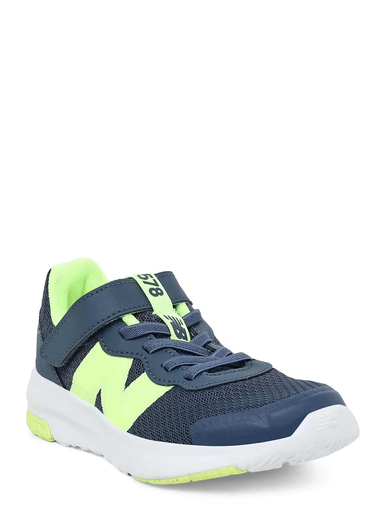 NEW BALANCE New Balance Freshfoam 578 Kids Bungee Lace With Top Strap | Navy | 33.5