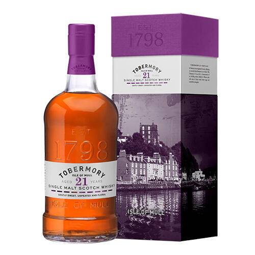 Tobermory Single Malt 21 YO