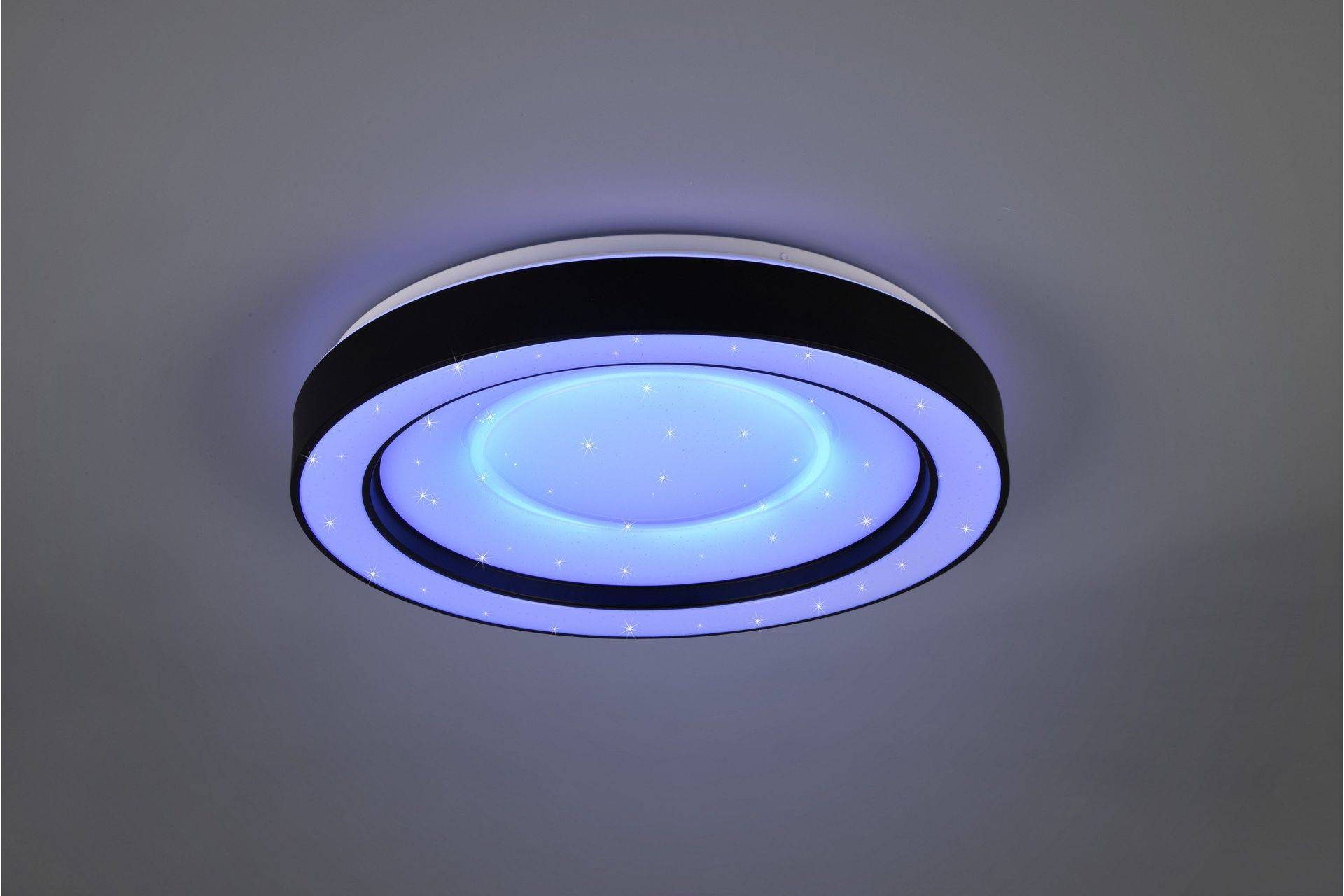 Trio Lighting Arco LED Plafond mattsvart starlight RGBW - Matt svart Plafond