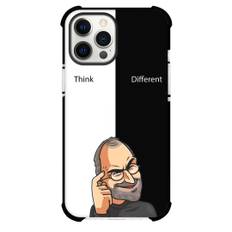 Steve Jobs Phone Case For iPhone Samsung Galaxy Pixel OnePlus Vivo Xiaomi Asus Sony Motorola Nokia - Steve Jobs Think Different Cartoon Illustration