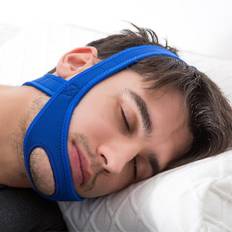 Justerbar Anti Snore Strap Bælte Sove Stop Snorke Head Strap