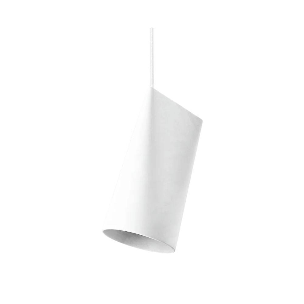 Moebe Ceramic Pendant Narrow White