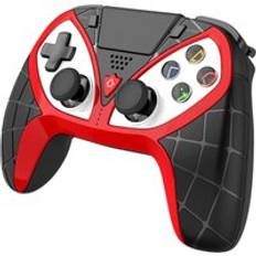 Ipega Handkontroll till PS4 med Ljudutg&#xE5;ng Svart/R&#xF6;d