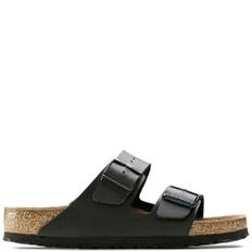Birkenstock, Sko, Dame, Sort, 36 EU, Sandaler Arizona Soft Footbed Birko-Flor