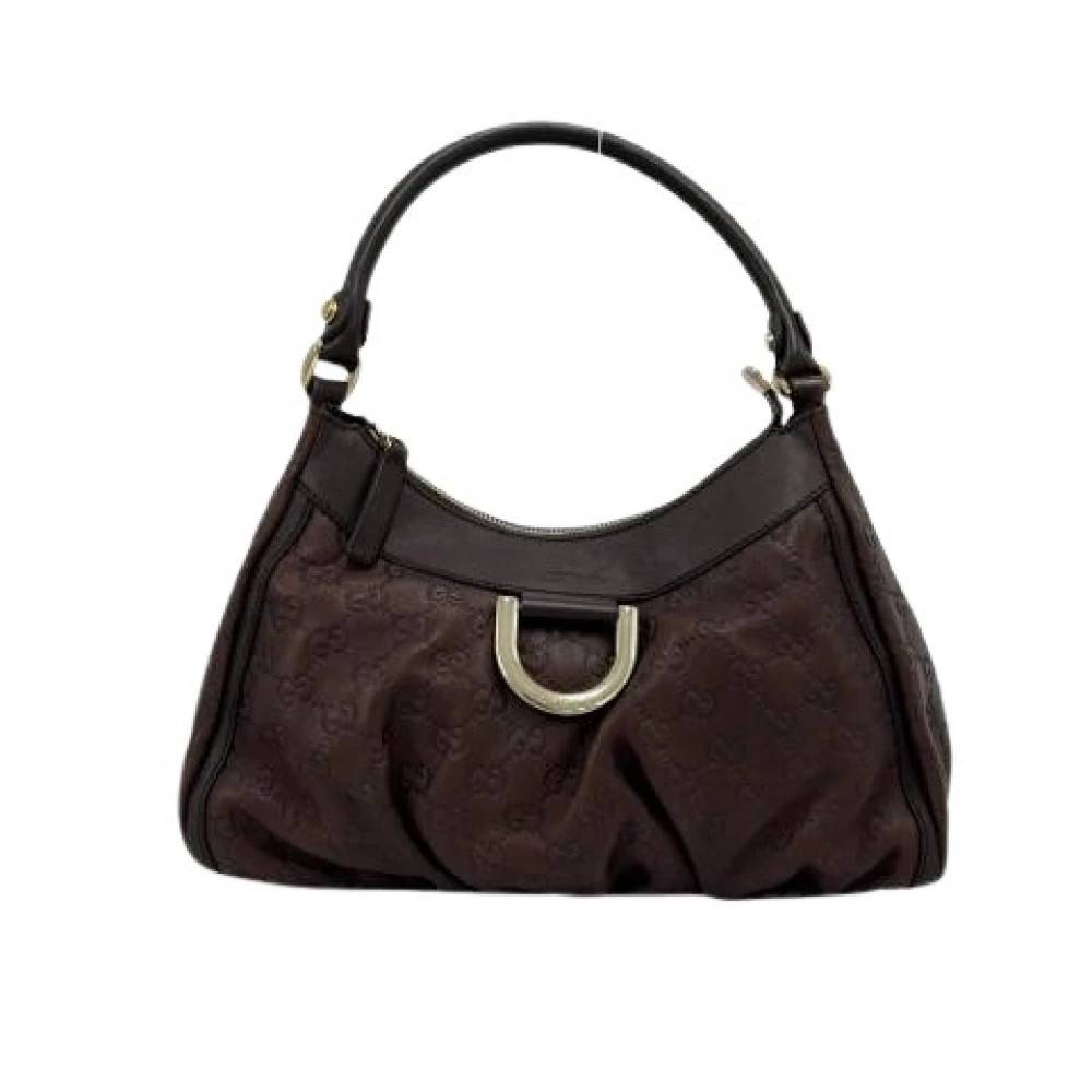 Gucci Vintage Pre-owned Canvas gucci-tasker - Vintage - Dame - Brun - ONE SIZE -
