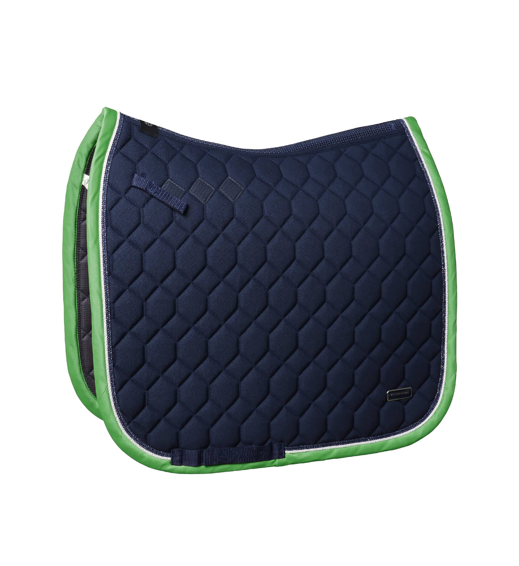 Dressurunderlag - Navy/Mint Green | Breathe - Navy/Mint Green / 17" dressur
