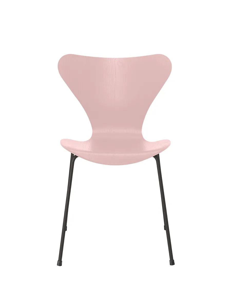 3107 Serie 7 stol i farvet ask af Arne Jacobsen Pale Rose / Warm Graphite - Jacobsen Plus