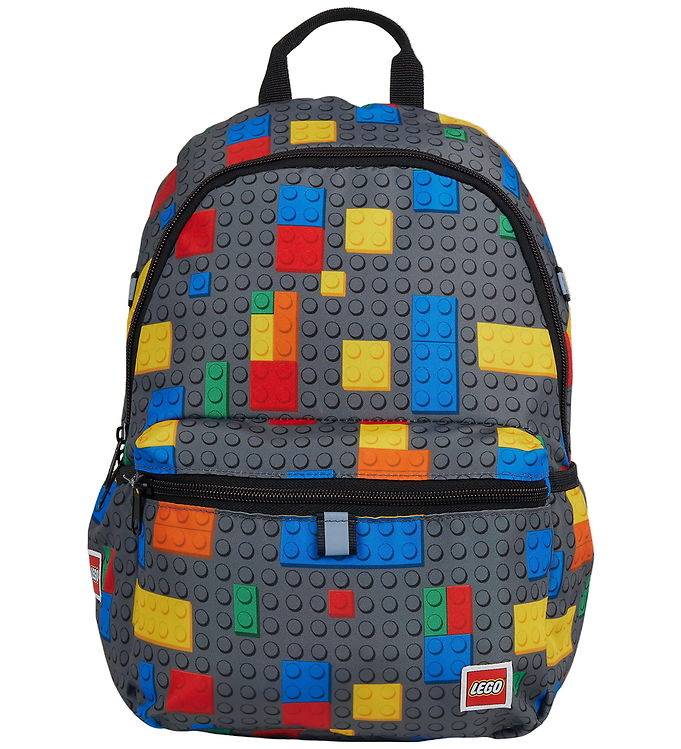 LEGO® Tasker - Rygsæk - Colorblock - Colorful Bricks - LEGO® Tasker - OneSize - Rygsæk