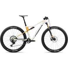 Orbea Heldämpad MTB Oiz M10 Ivory White/Bumblebee Yellow (L)