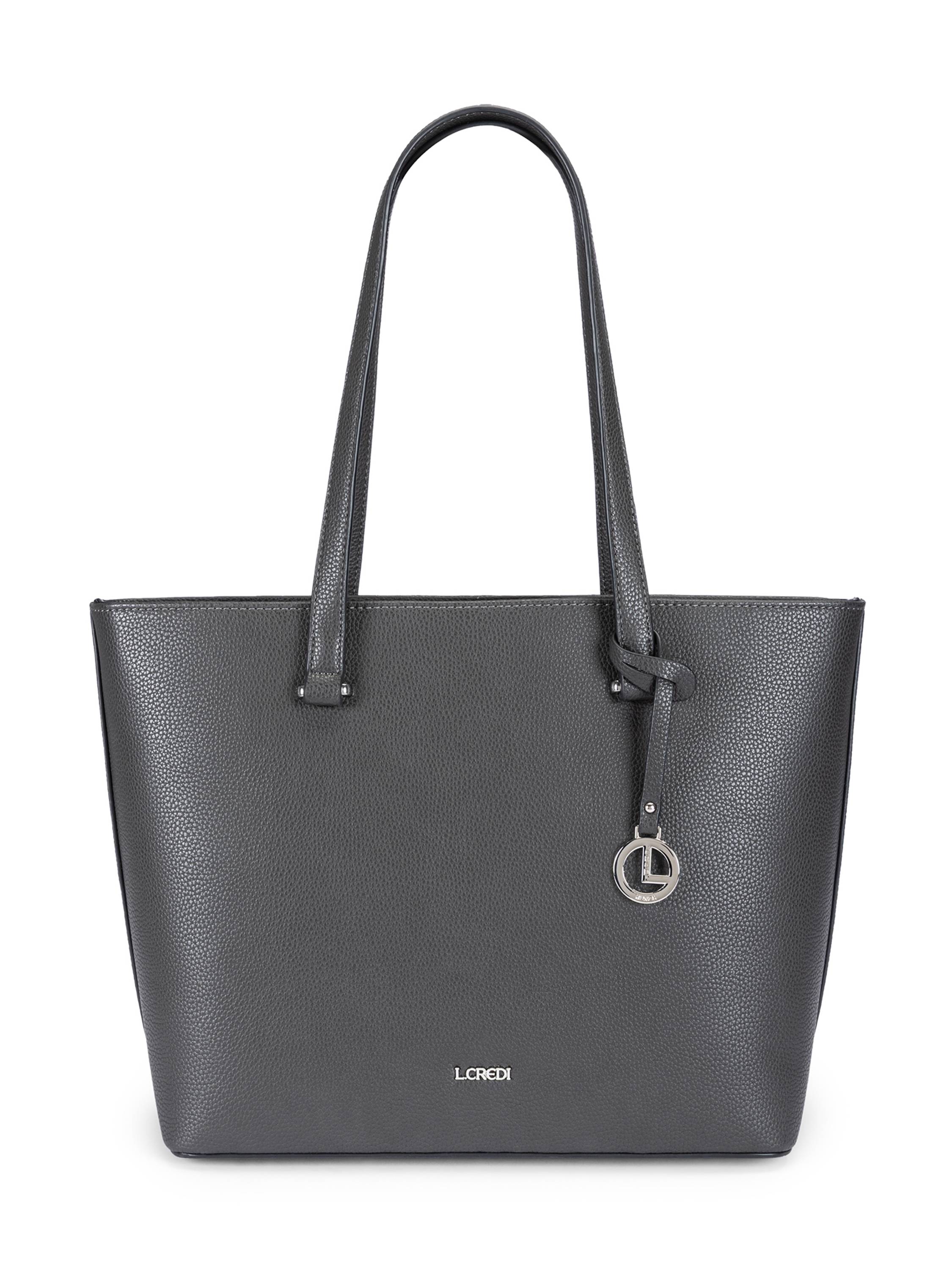 L.CREDI Sarine Shopper taske 42 cm  Grå
