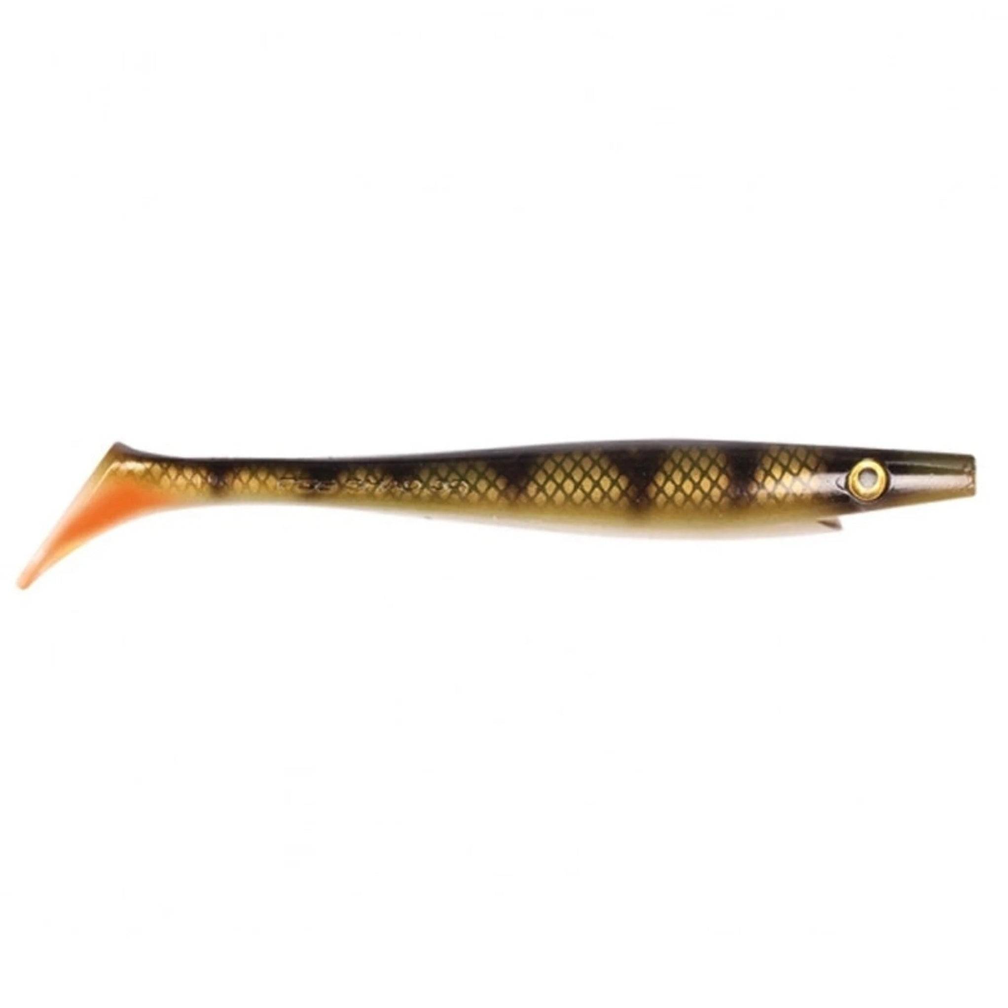 CWC Giant Pig Shad, 26cm, 130g - Natural Perch OB