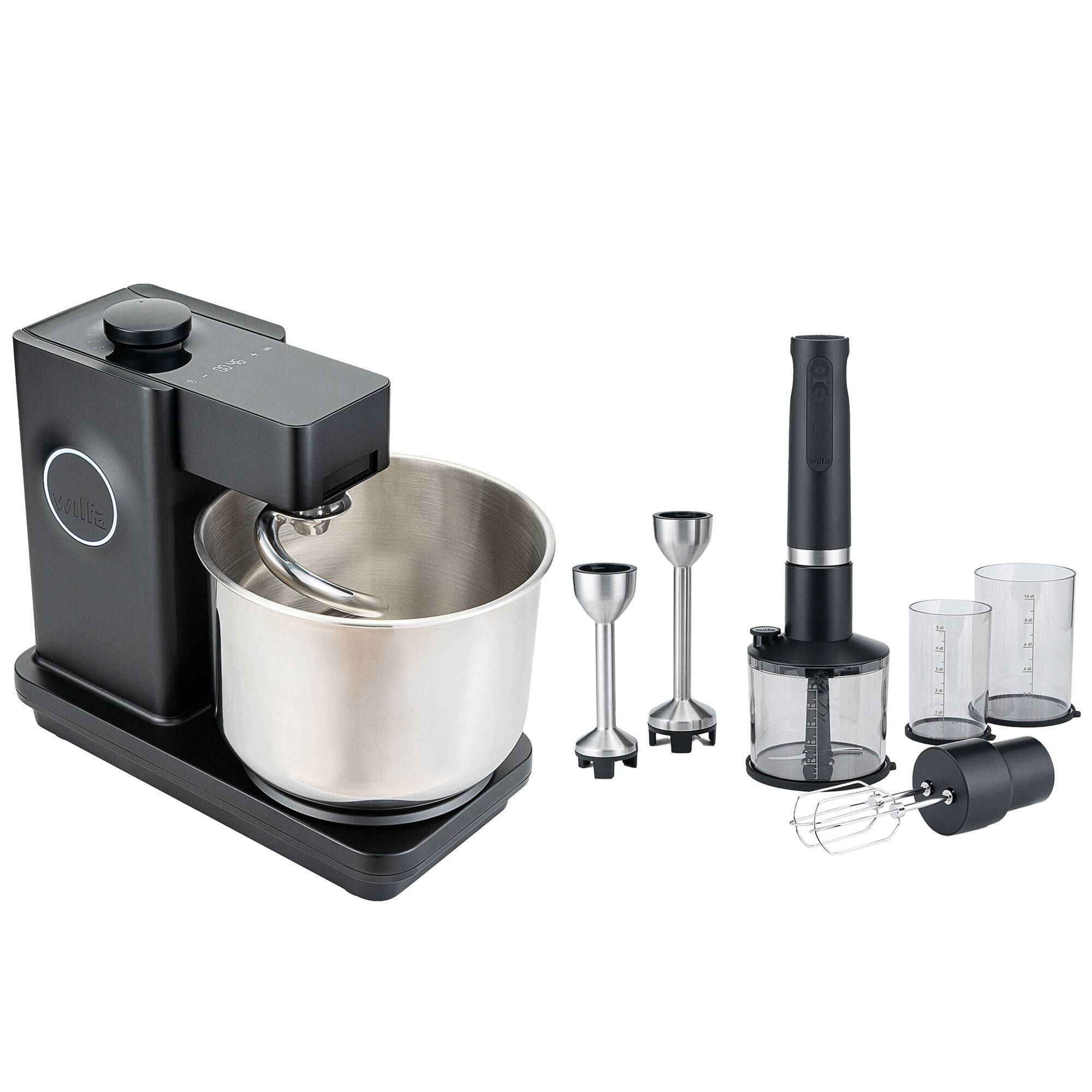 Wilfa KM4B-T70 Probaker NXT køkkenmaskine + IM4B-1000FP Prostick