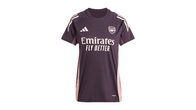 adidas Women's Arsenal Tiro 24 Jersey Aurora Black - L