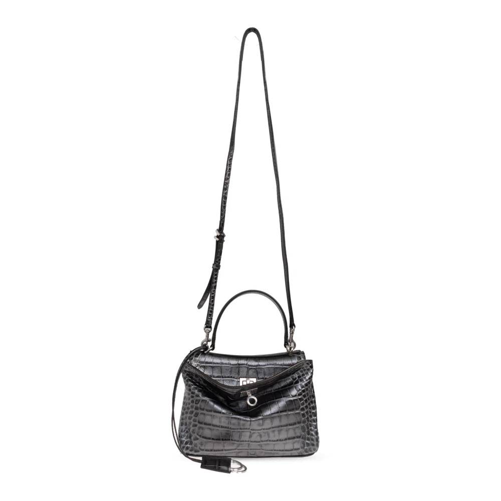 Balenciaga Rodeo Handbag Mini - Tasker - Dame - Grå - ONE SIZE - Læder