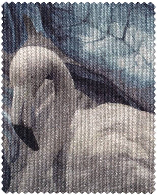 Textil Flamingo Botanico 1 från Carlucci