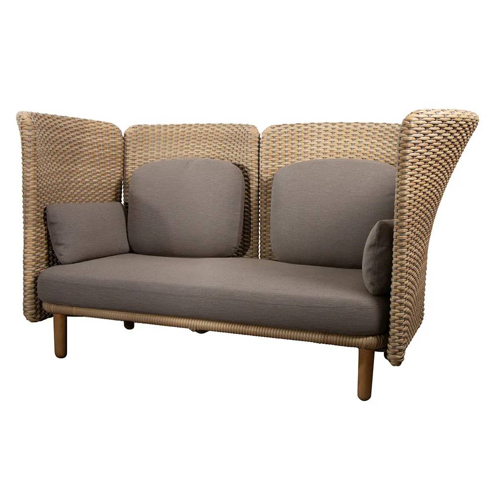 Cane-line, Arch 2-personers sofa med høj arm/ryglæn