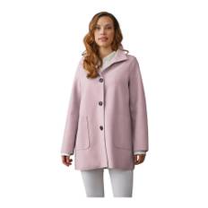 Junge, Jakke, Dame, Lyserød, S, Uld, Feminin Comfort Fit Jakke Rose