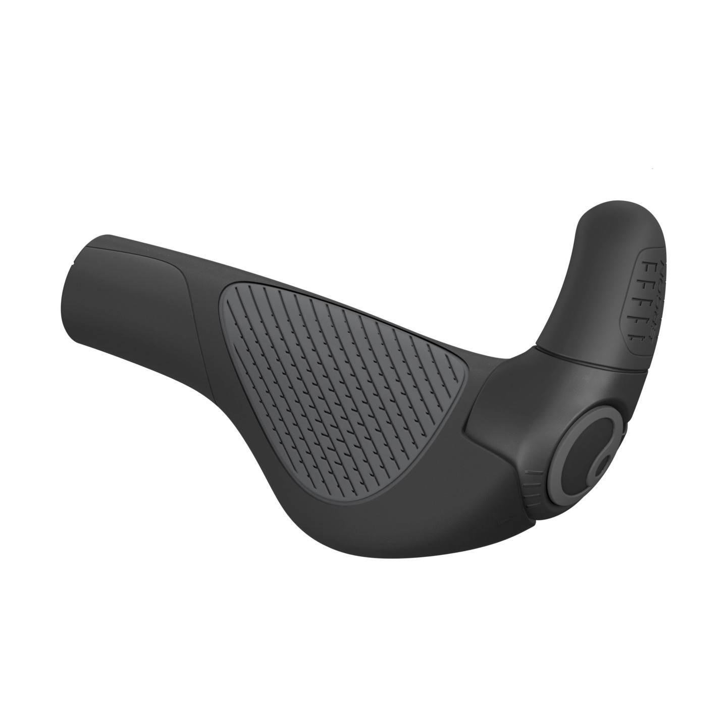 Ergon GP2 Evo Handtag S Svart/Grå, Gummi/Glasfiber, 230g (S)