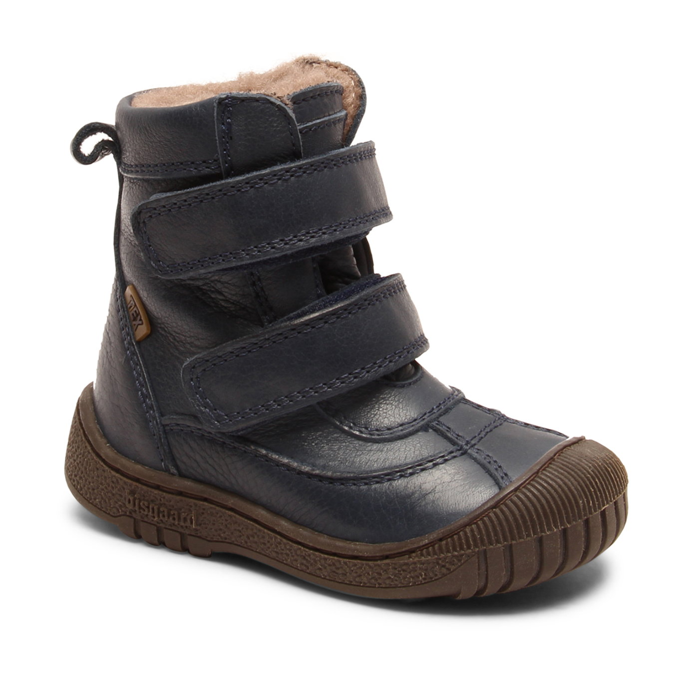 TEX-støvle m. velcro, Navy - 29