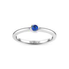 Sif Jakobs Jewellery, Accessoarer , Dam, 48 MM, Blå Zirkon Sterling Silver Ring