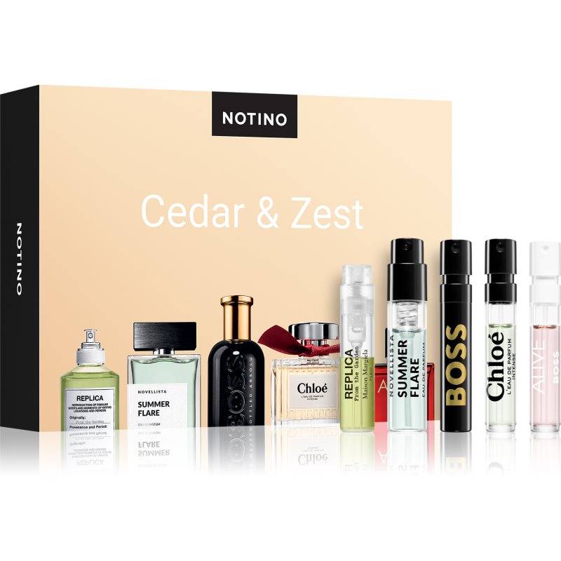 Beauty Discovery Box Notino Cedar & Zest Set
