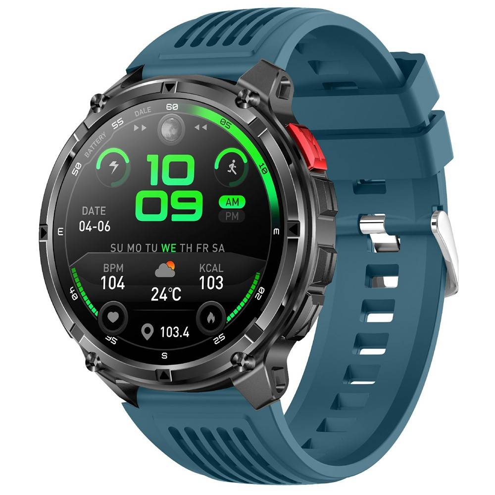 Aktiv Smartwatch - Vattentät - Svenska - samtal - iOS/Android - Blå