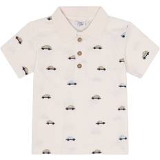 Hust & Claire Tshirt Hcadrian Pique Bi Stl. 110 unisex - Pikétröjor Från Magasin - Snow White (110)
