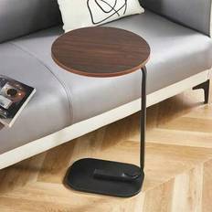 Multifunktionellt mobilt tebord - Sovrum, Vardagsrum, Balkongsidobord, Lätt flyttbart sängbord, enkelt och modernt för små utrymmen - Multifärgad (Multi-size)