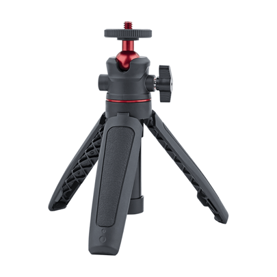 Micro SLR Camera Extend Gopro Vlog Tripod Mini 360 Roterande Bärbart Stativ För Gopro Hero 12 Mobiltelefon DJI Action Insta360X3 Svart (Endast stativ,Stativ och telefonklämma)