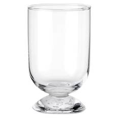 LOUISE ROE Bubble Glass, Water Tall, Plain Top |Nude |450 ml