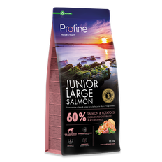 Profine Junior Large Salmon 12 kg - Hul på emballage