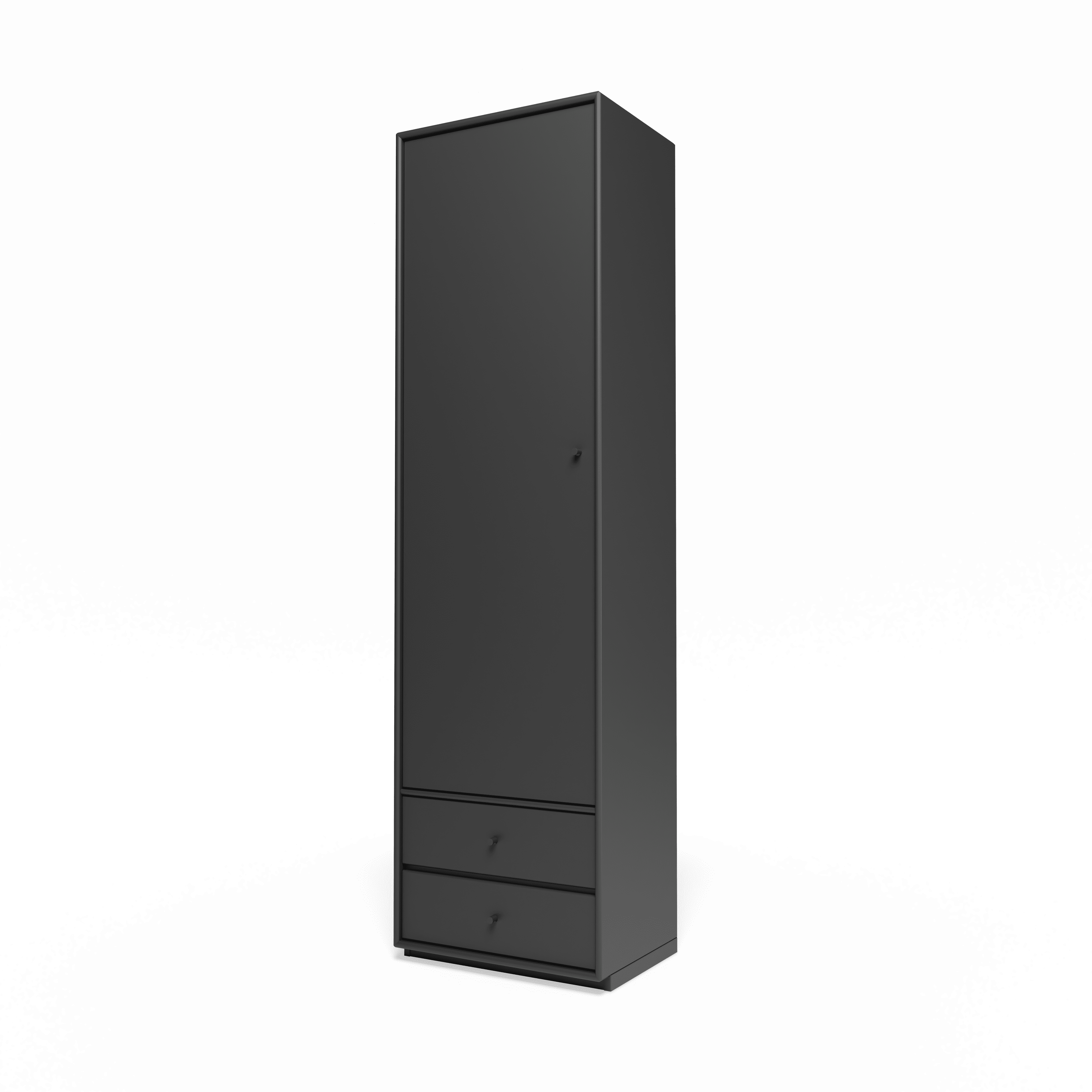 Attire I garderobe, inkl. sokkel 3 cm fra Montana Anthracite - Jacobsen Plus