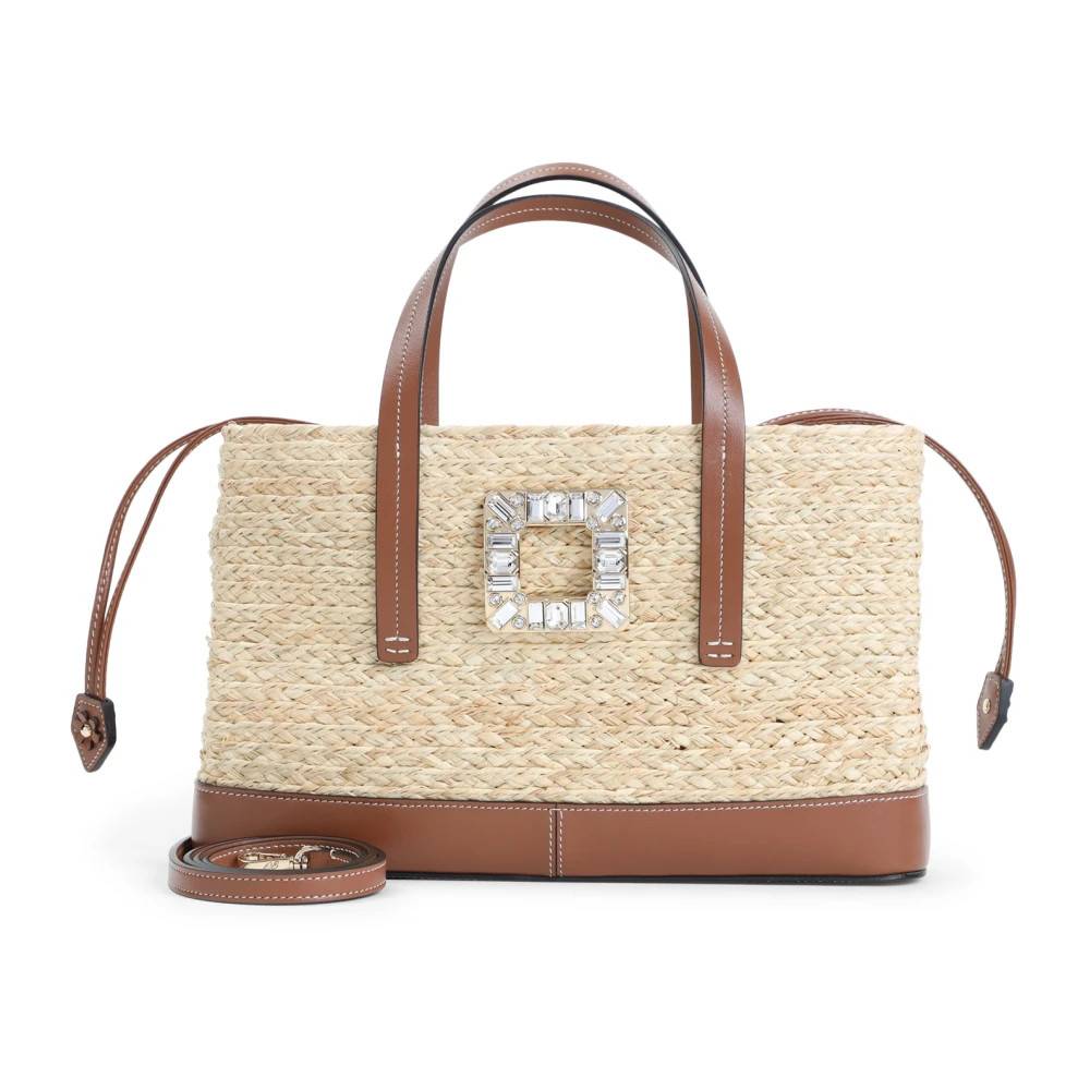 Roger Vivier - Nude & Neutrals Handväska Chic Design Väskor - Dam - ONE Size - Läder