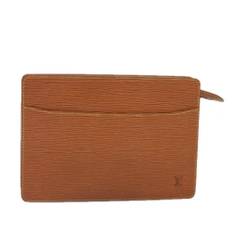 Louis Vuitton Vintage, Pre-owned, Dame, Brun, ONE SIZE, Pre-owned Laeder clutches