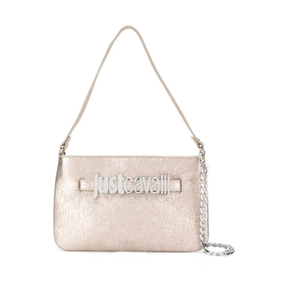 Just Cavalli Goatskin Blend Tote Bag - Tasker - Dame - Lyserød - ONE SIZE - Uld