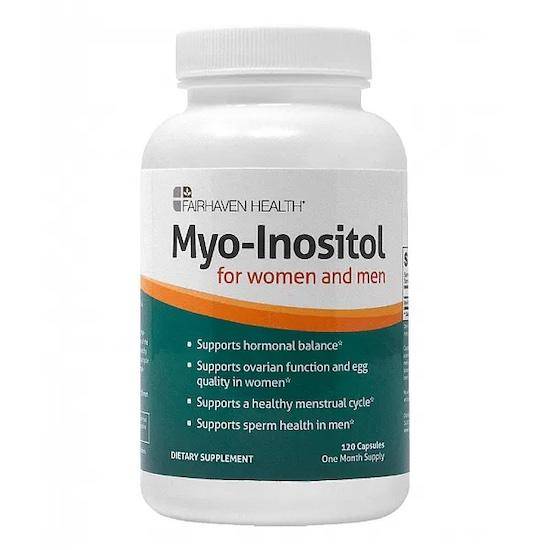 Fairhaven Health-Myo-Inositol, För kvinnor och män, 120 kapslar.