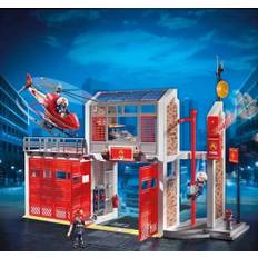 Stor Brandstation Playmobil City Action 9462