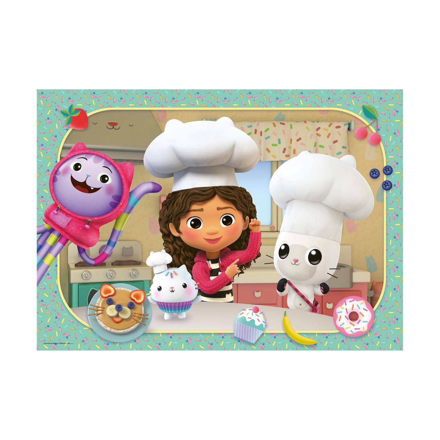 Floor Puzzle: Gabby's Dollhouse - Gabby's Kitchen (24 pcs)