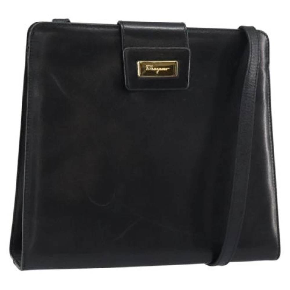 Salvatore Ferragamo Pre-owned - Pre-owned Läder Cross Body Väska Vintage - Dam - ONE Size - Läder