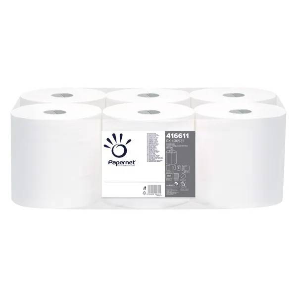 Papernet Centerfeed handduksrullar, 1-lags, 274 m, 6 st/krt