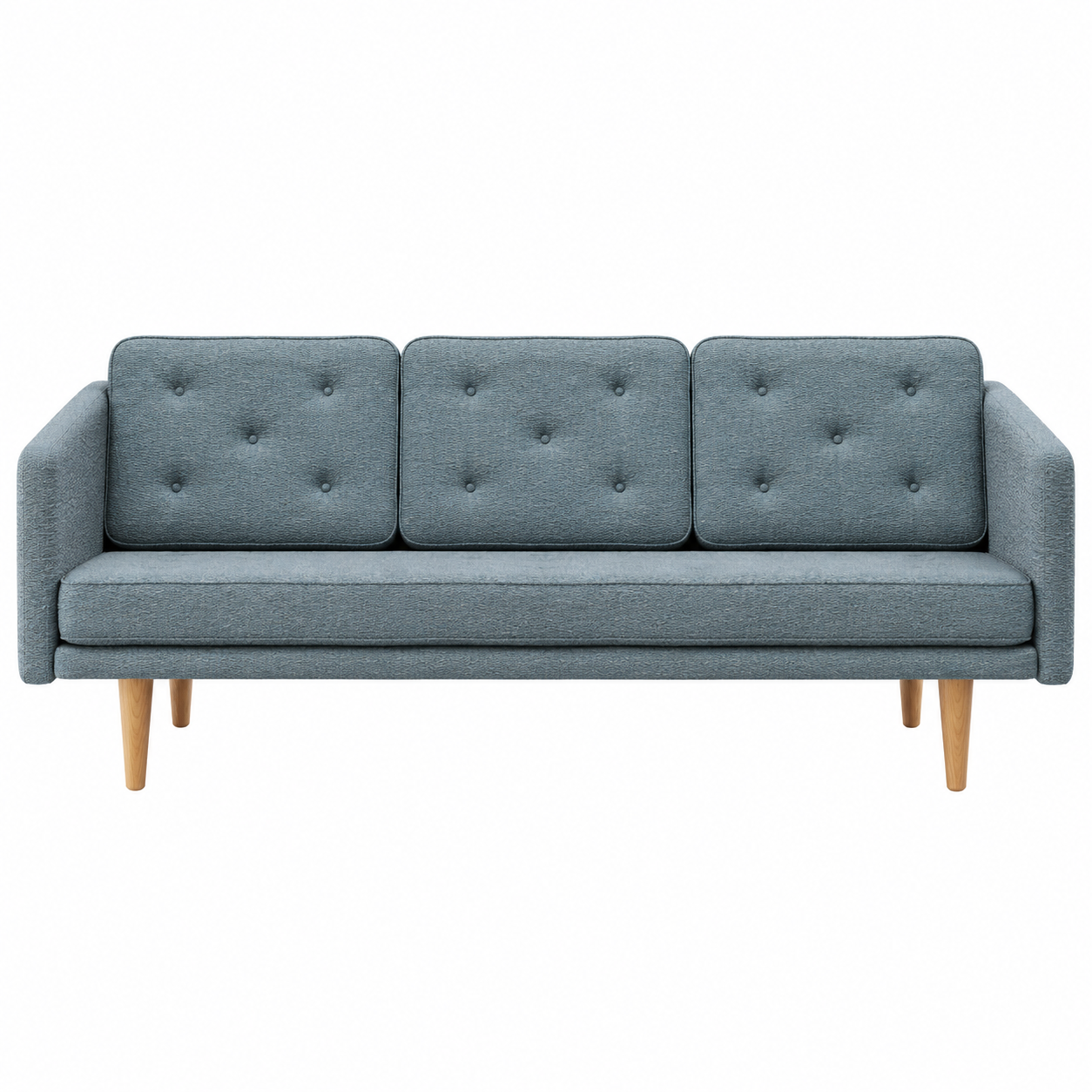 No. 1 Sofa 3-personers, Mood af Børge Mogensen Mood 3103 - Olieret eg - Jacobsen Plus