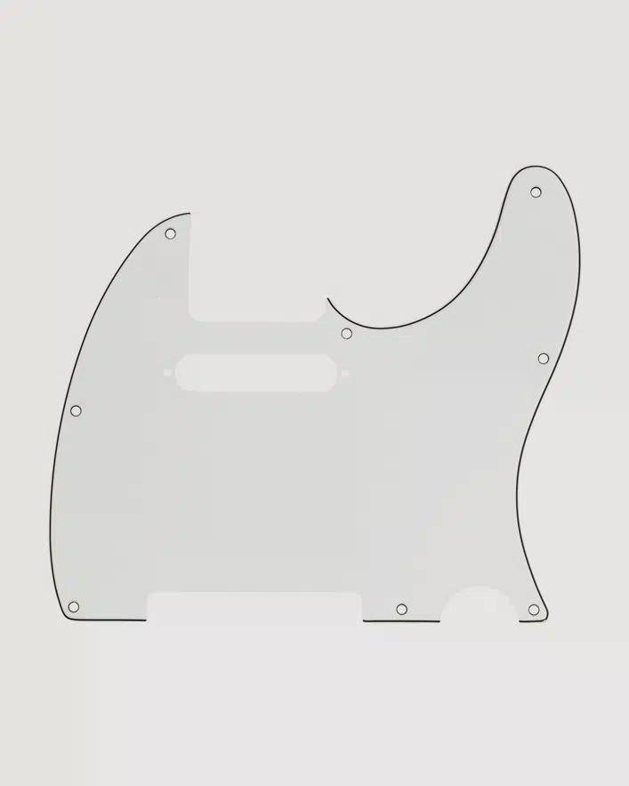 Fender Pickguard, Telecaster®, 8-Hole Mount, Parchment, 3-Ply